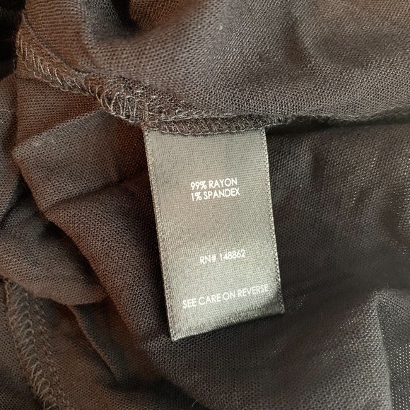 Torrid black buttoned spagetti strap tank top 2 - Picture 5 of 6